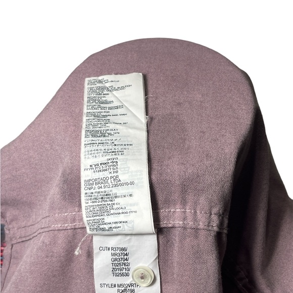 RVCA Men’s short sleeve Rose Button Up Slim Fit Medium - Picture 4 of 8